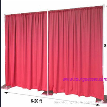 Tourgo Pipe and Drape, Wholesale Pipe and Drape, event wedding aluminum backdrop stand pipe drape